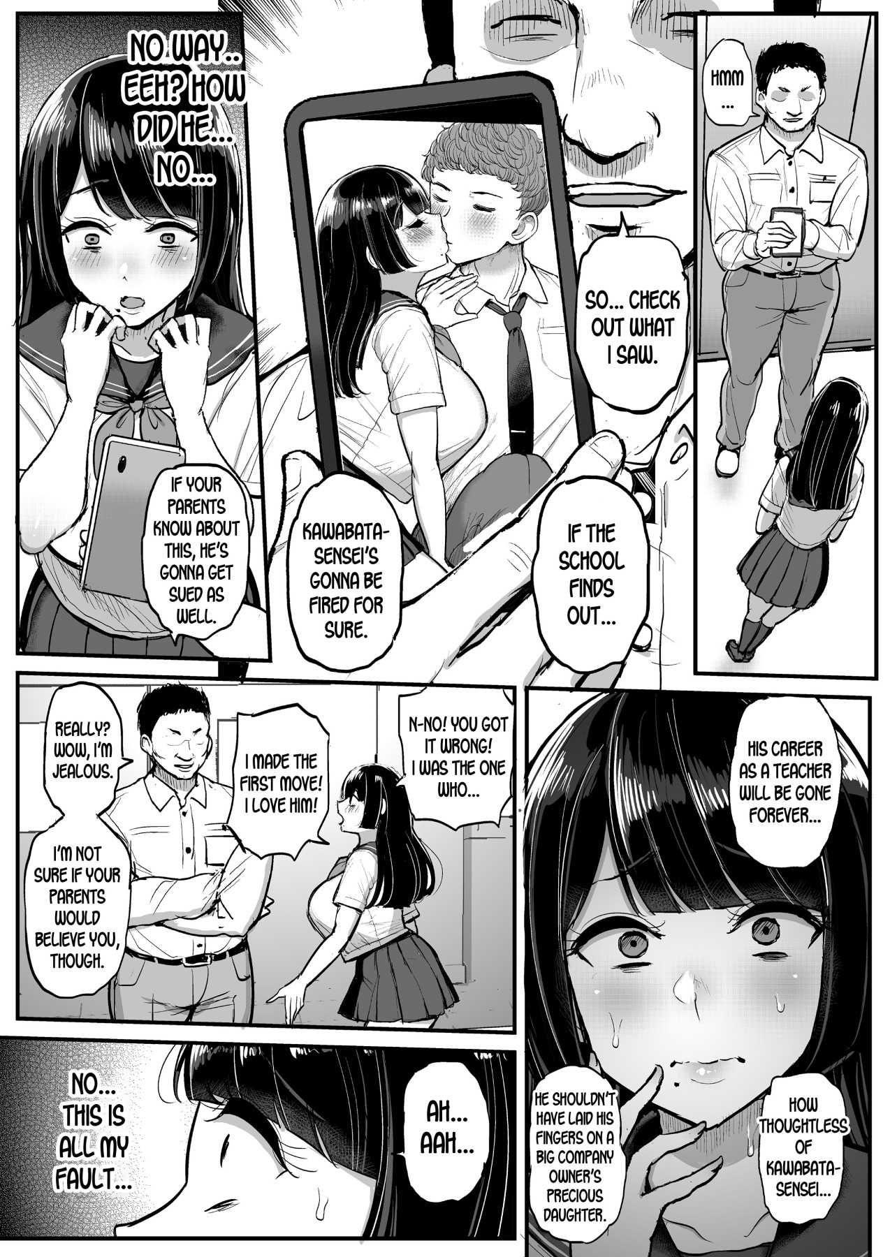 Hentai Manga Comic-The Sheltered Girl's Experience With Men-Read-10